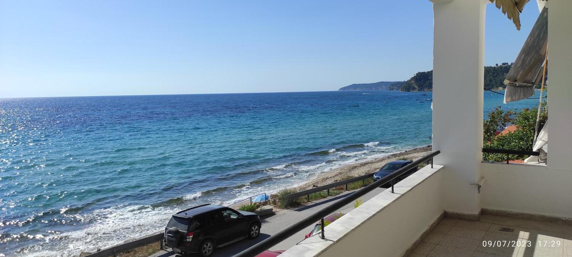 Seaside Beach House Siviri Exteriér fotografie