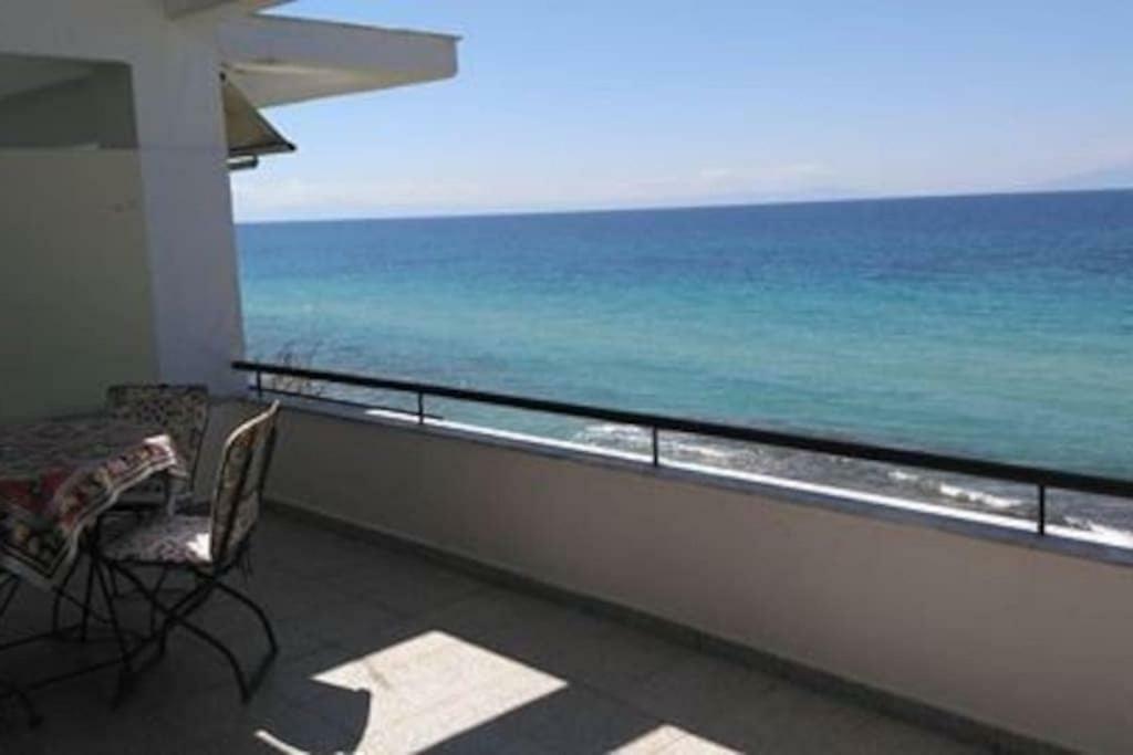 Seaside Beach House Siviri Exteriér fotografie