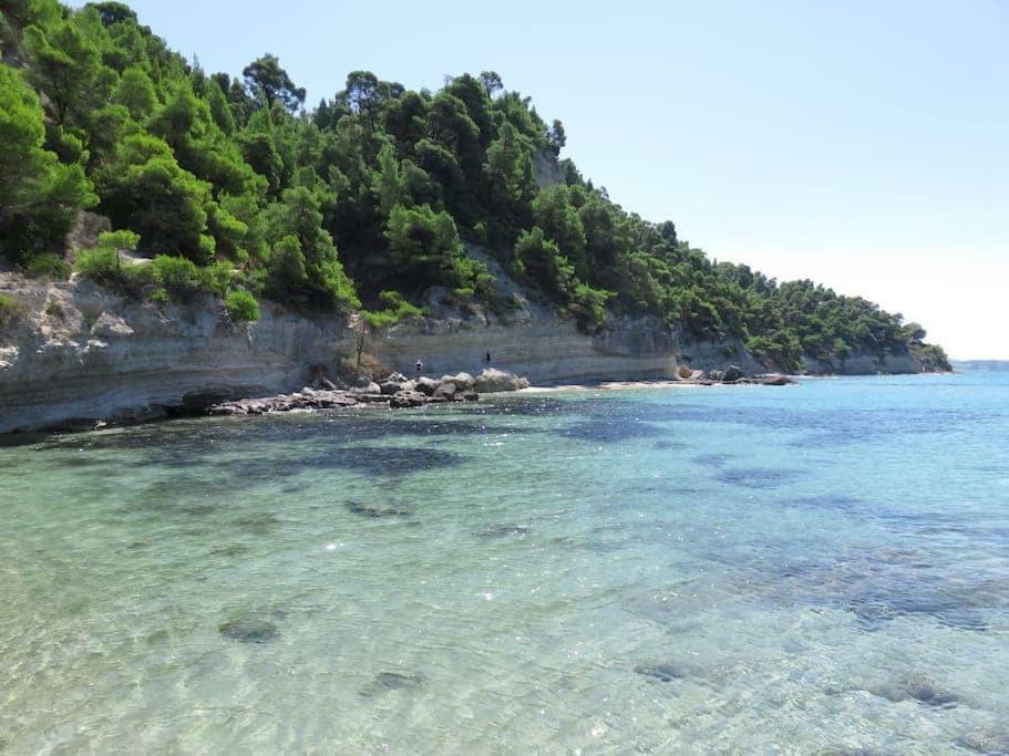 Seaside Beach House Siviri Exteriér fotografie