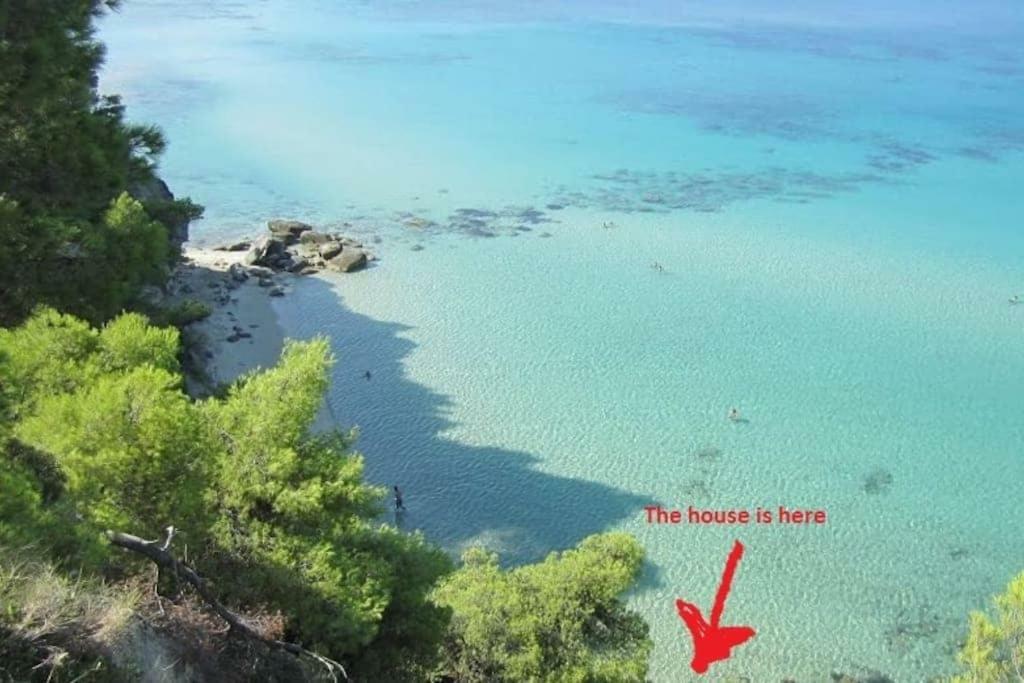 Seaside Beach House Siviri Exteriér fotografie