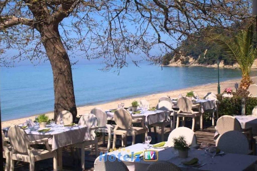 Seaside Beach House Siviri Exteriér fotografie