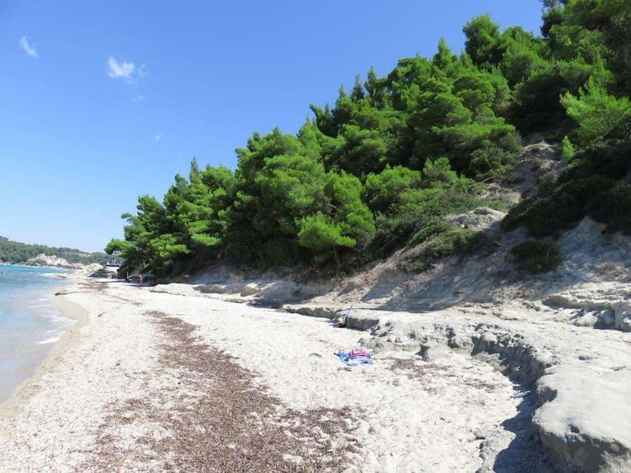 Seaside Beach House Siviri Exteriér fotografie
